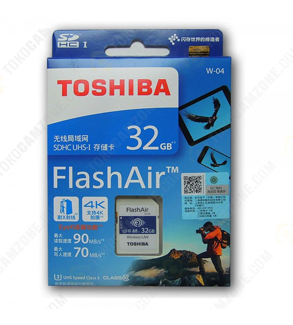 TOSHIBA FLASHAIR W-04 32GB | nate-hospital.com